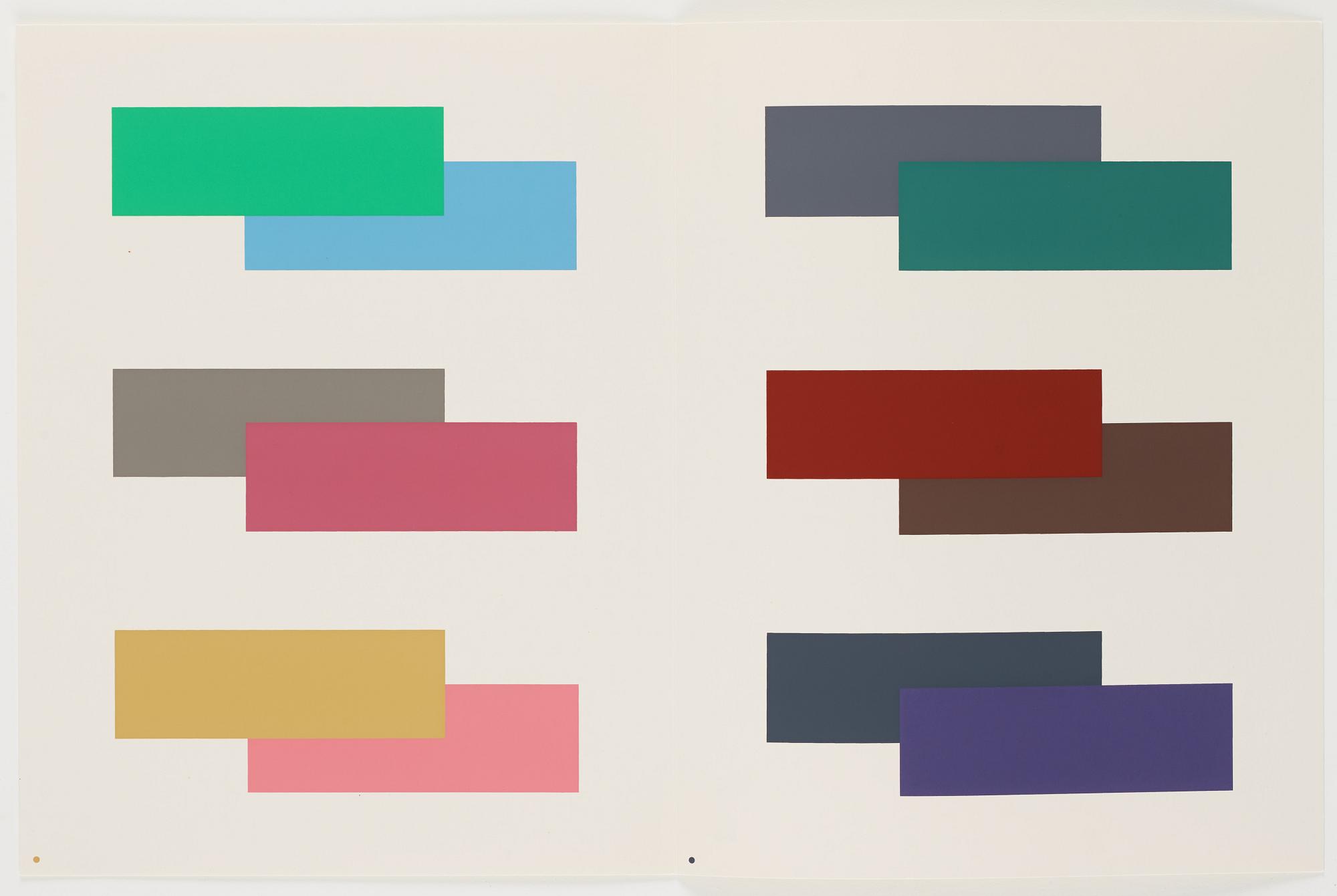 Josef Albers, "Interaction of color".
