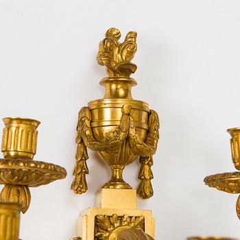 Applique, Louis XVI, kring 1780, sannolikt Paris.