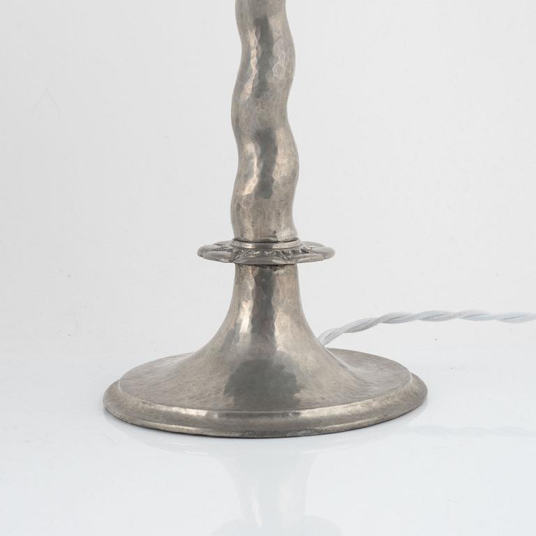 Harald Notini, bordslampor 1 par, modell "6891", Arvid Böhlmarks Lampfabrik, 1920-tal.