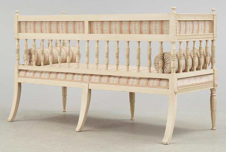 SOFFA, sengustaviansk, 1800-talets början.