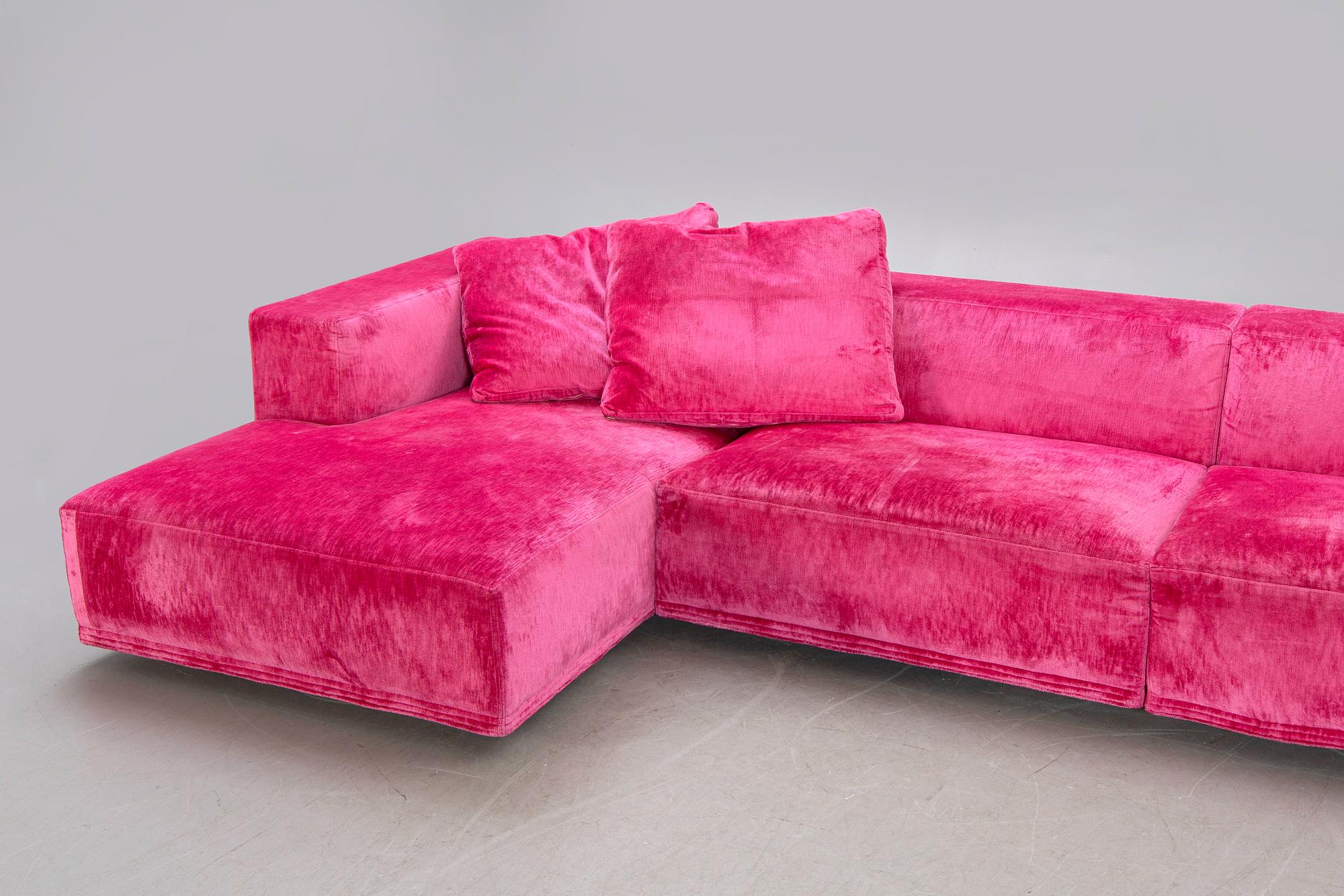 Modular sofa, Eilersen "Cube" 2000s.