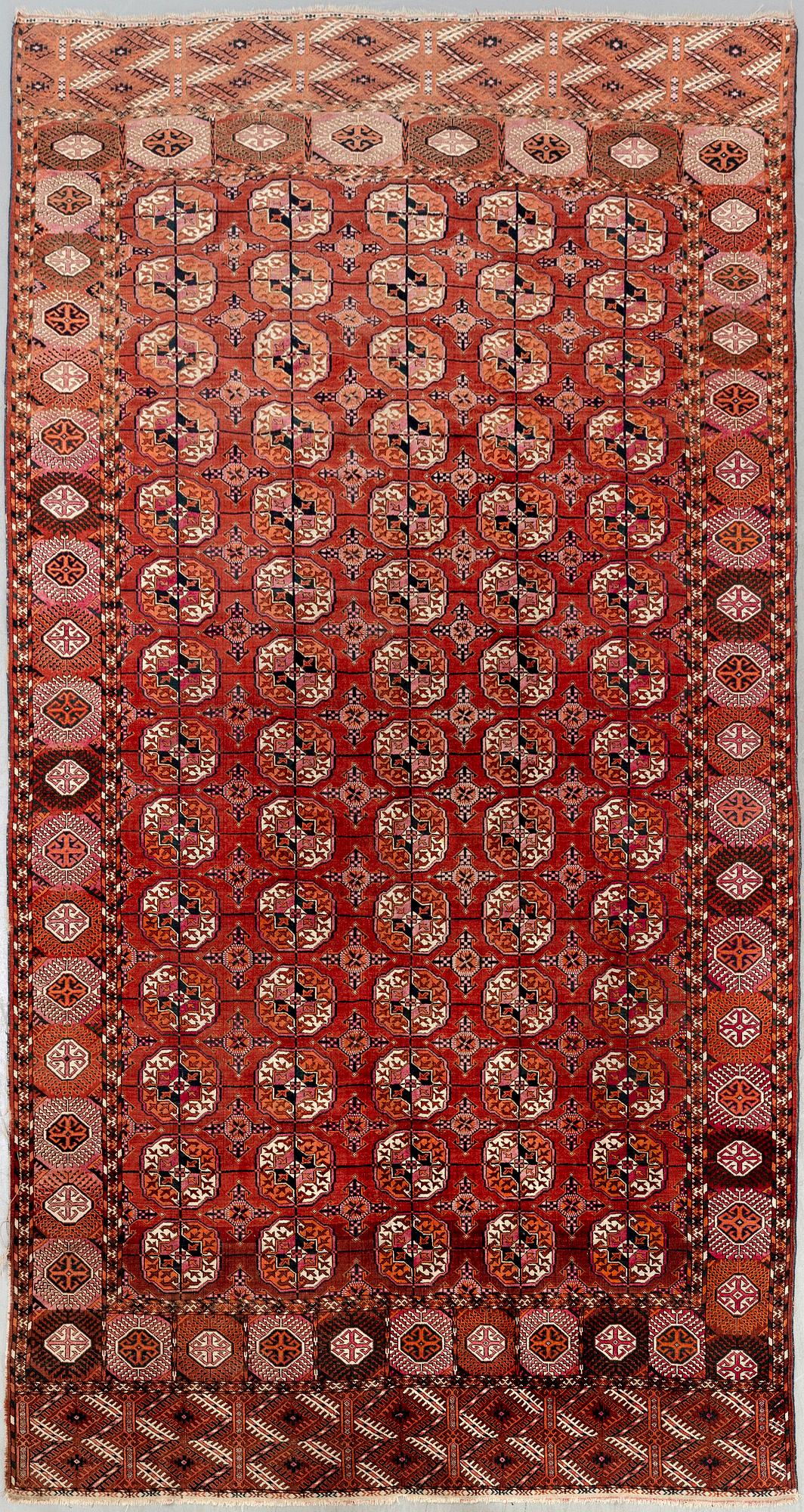 Matta Tekke turkmen semiantik ca 352x 211 cm.