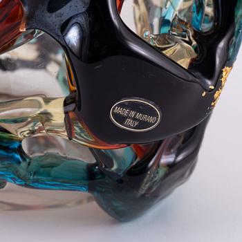 A Murano glass vase, Italy.