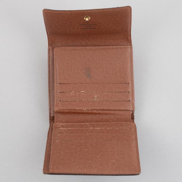 Louis Vuitton, plånbok och kalender.