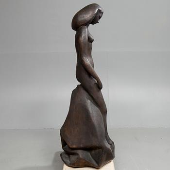 OKÄND KONSTNÄR, skulptur, brons, 1980-tal.