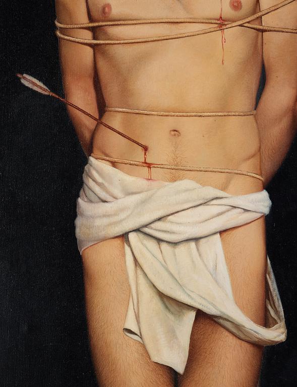 Owe Zerge, "Saint Sebastian".