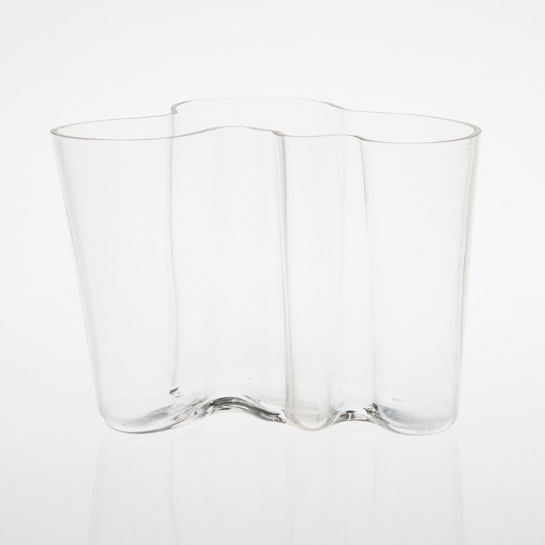 VAS, glas, "Savoy" signerad Alvar Aalto 3030, 1970-tal.