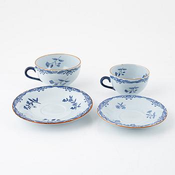 Servisdelar, 88 delar, "Ostindia", Rörstrand.