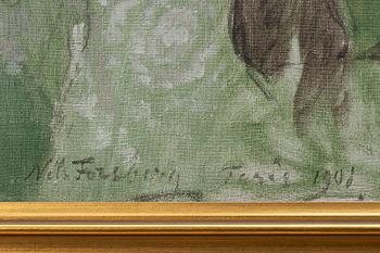 Nils Forsberg d y, Portrait of a lady, reportedly Countess Cassel.