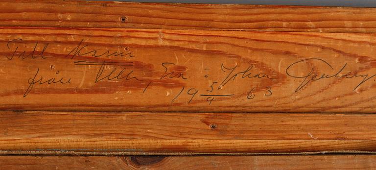 LUDVIG RICHARDE, olja på duk, signerad.