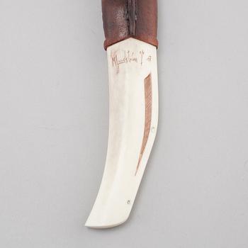 A knife by Max Lundström, signed and dated -07.