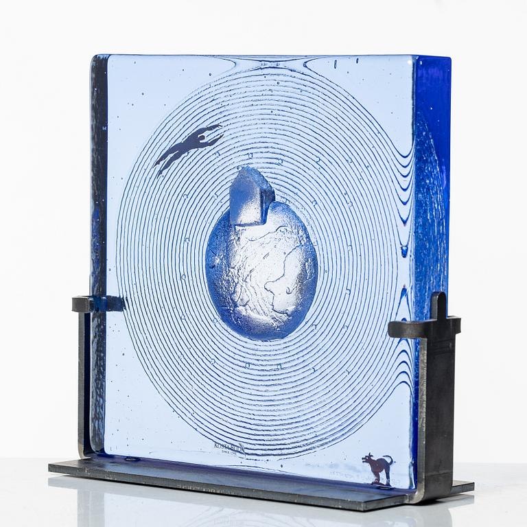 Bertil Vallien, skulptur, Kosta Boda.