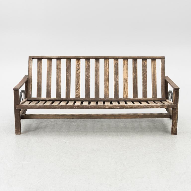 Elsa Stackelberg, a garden sofa, Fri Form, Sweden.