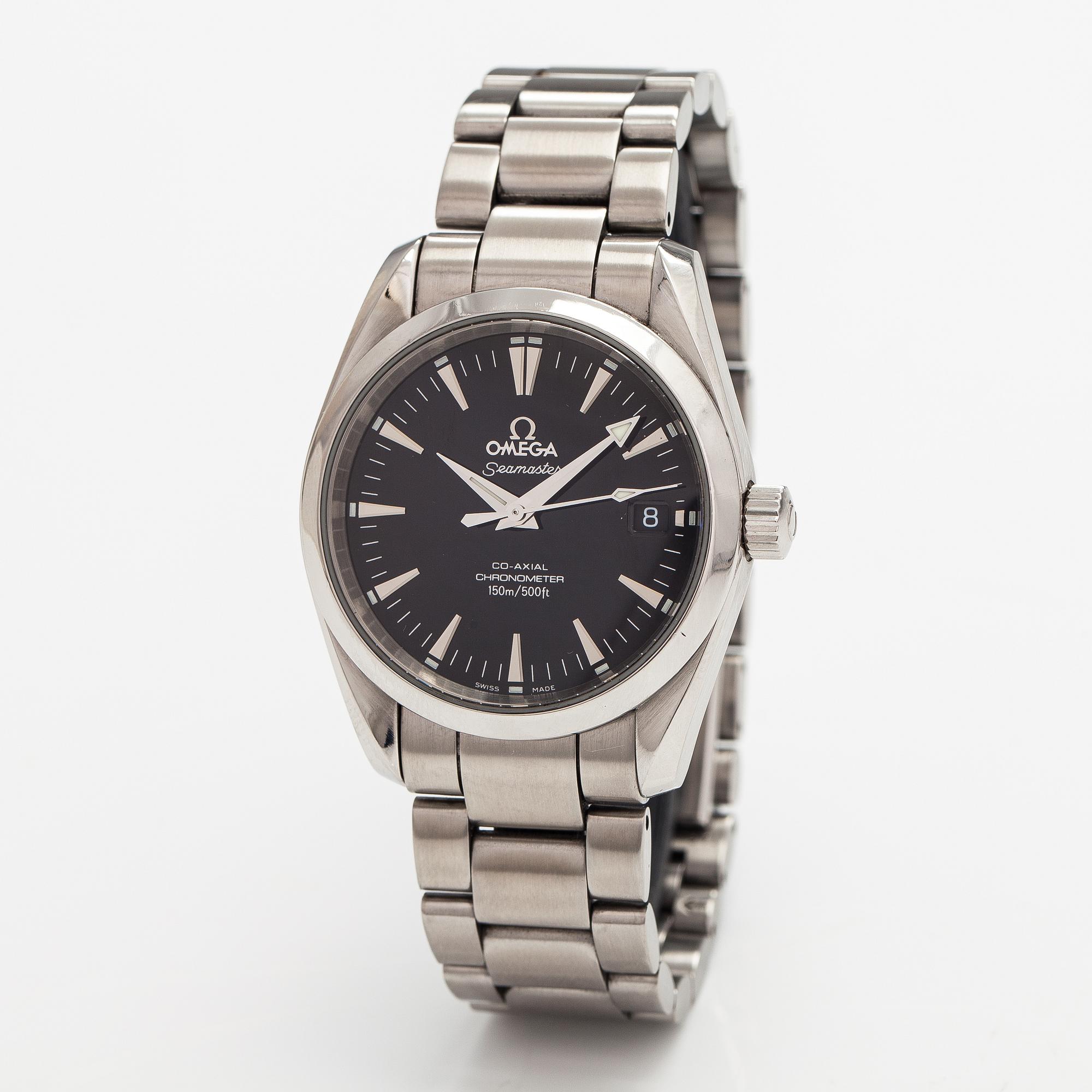 Omega Seamaster Aqua Terra co axial 150m wristwatch 36 mm. Bukowskis