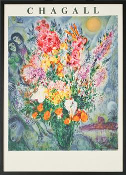 Marc Chagall · MARC CHAGALL, efter, utställningsaffisch.