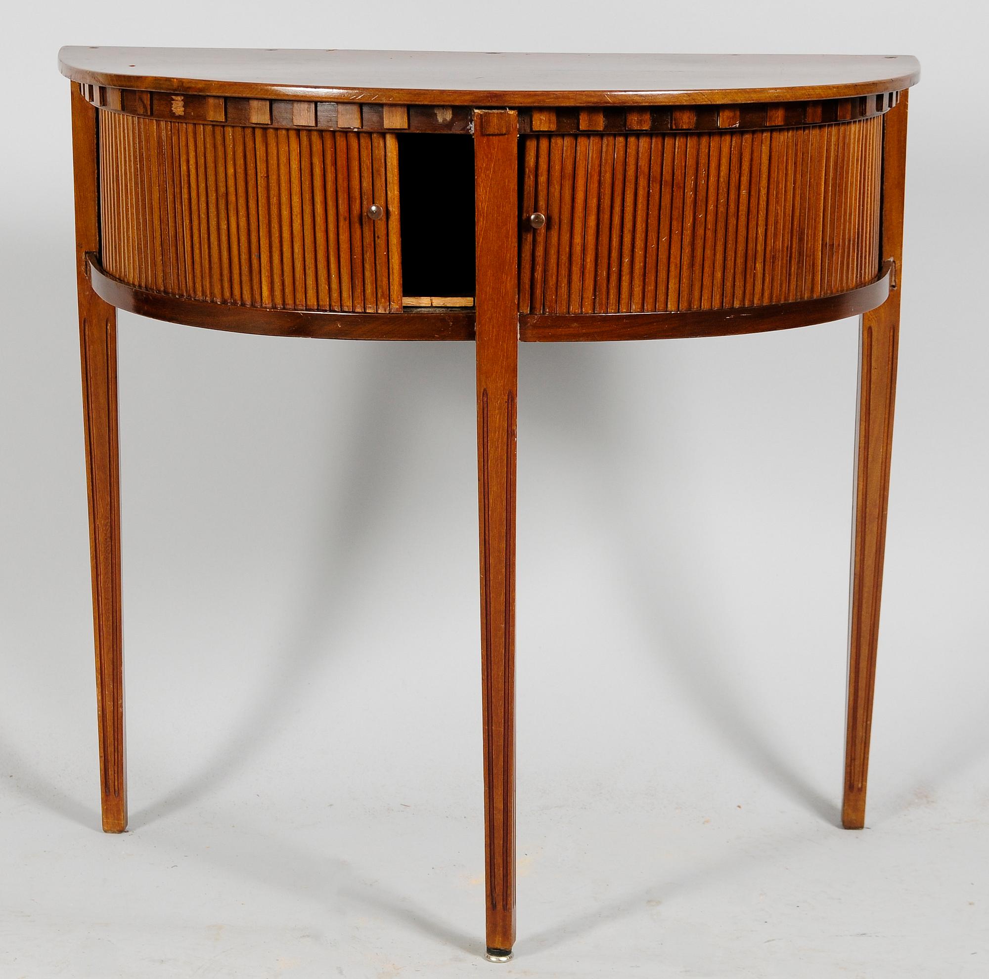 VÄGGBORD, gustaviansk stil, 1800-tal.