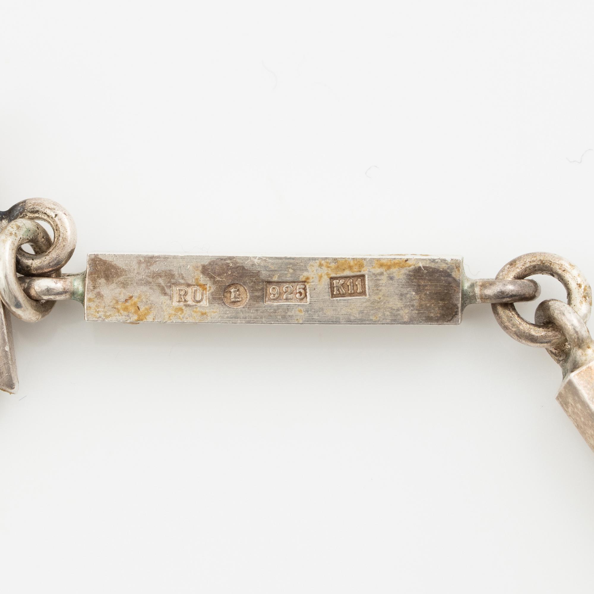 Rey Urban, necklace, sterling silver, Stockholm 2008.