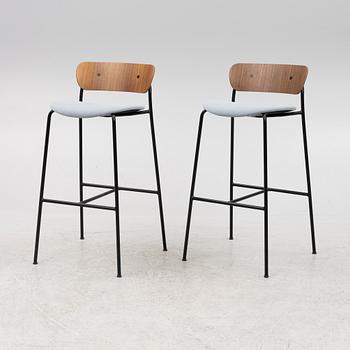 Anderssen & Voll, a pair of 'Pavilion AV8' bar chairs, &Tradition, Denmark.