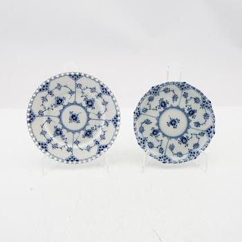 Service 52 pcs Musselmalet Royal Copenhagen Denmark porcelain.