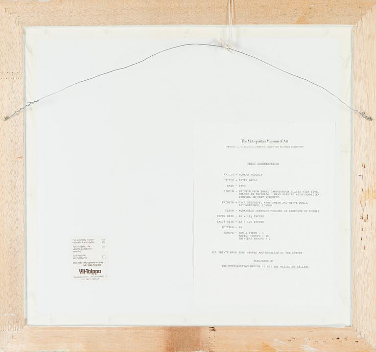 Howard Hodgkin, "After Degas".