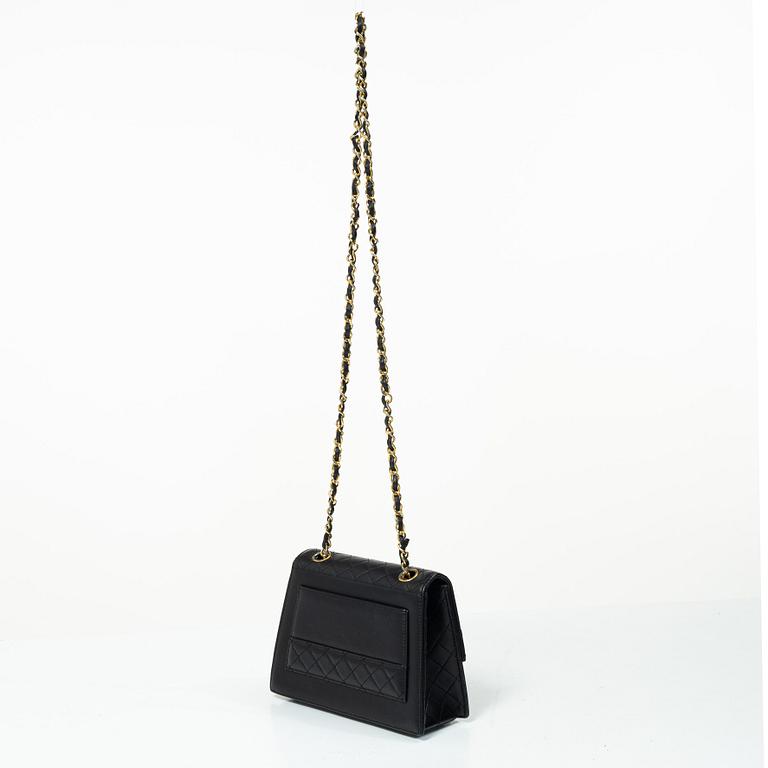 Chanel, Bag, "Trapezoid Flap Bag", 1989-1991.