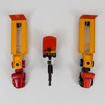 A lof of three Tekno vehicles Denmark 1960s.