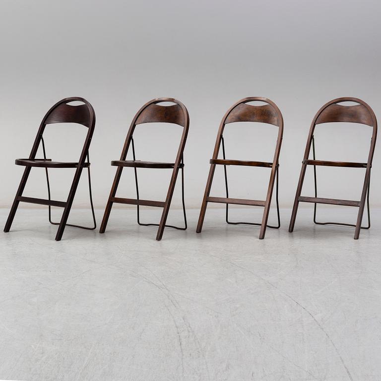 Four 'Bern' chairs, C A Buffington, Gemla, 1920s/1930s.