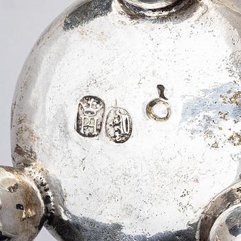 A Swedish early 18th century silver beaker, mark of Petter Henning, Stockholm 1704.