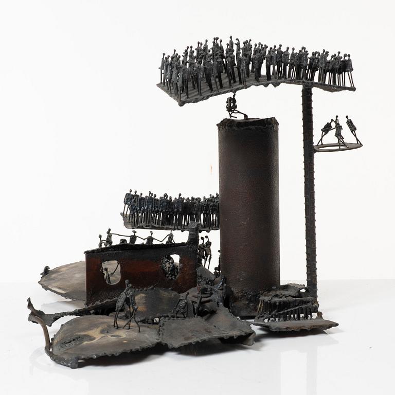 Agnese Udinotti, 'Steel inner city'.