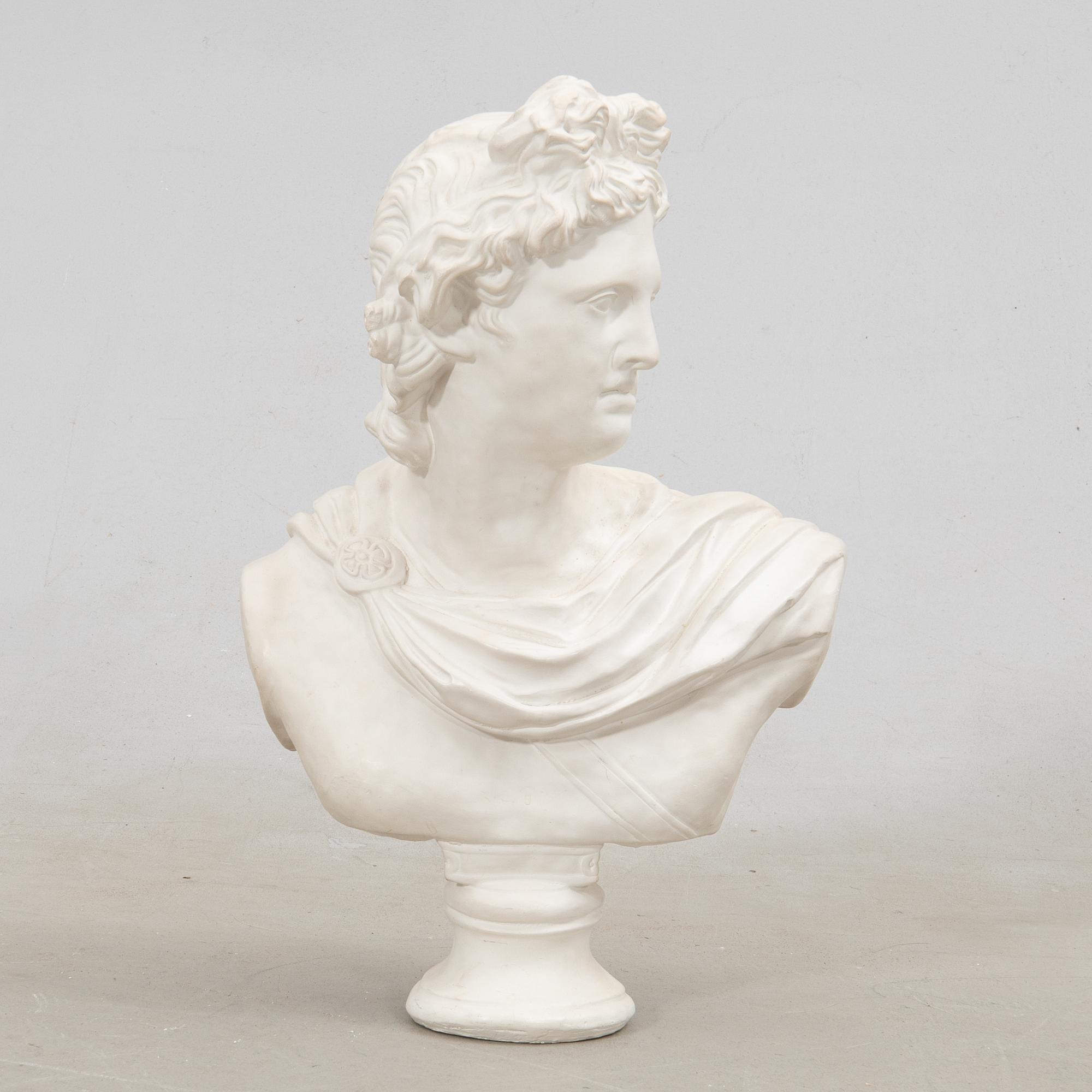 Sculpture "Apollo di Belvedere" 20th century.