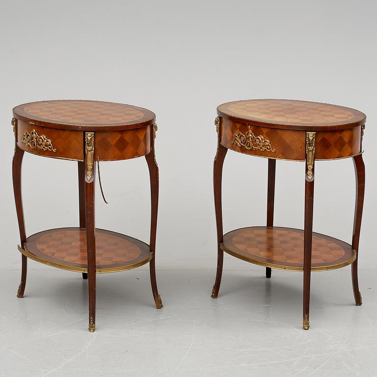 LAMPBORD, ett par, Spanien, 1900-tal.