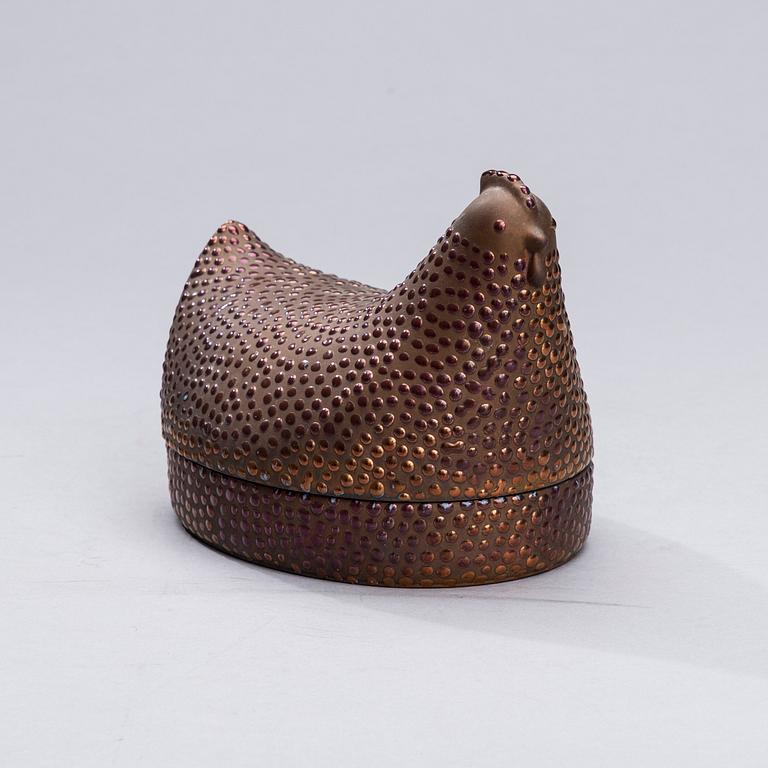 DOSA, keramik, "Munakana" (Ägghöna), Kaarina Aho, Arabia. 1950-tal.