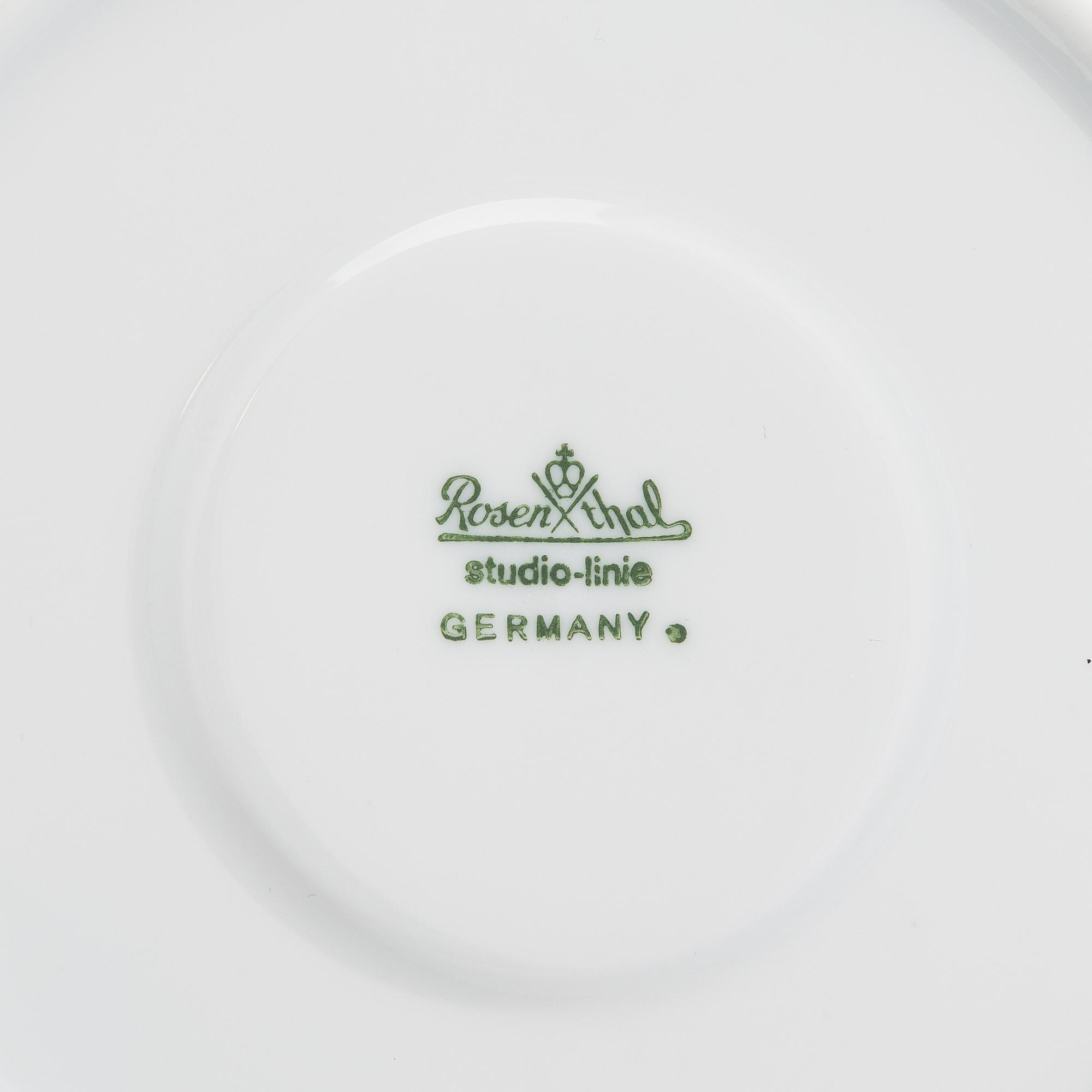 Timo Sarpaneva, Astiasto "Suomi", 14 osaa. Rosenthal, Studio-linie, Saksa.