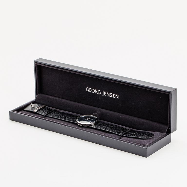 Georg Jensen, design Torun Bülow Hübe, wristwatch, 33 mm.