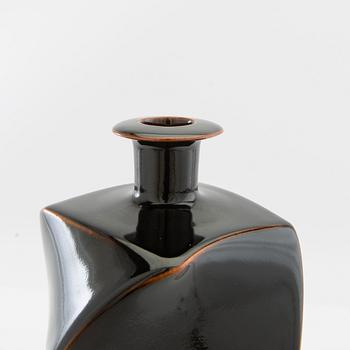 Gösta Grähs, a stoneware bottle, Rörstrand, Sweden.