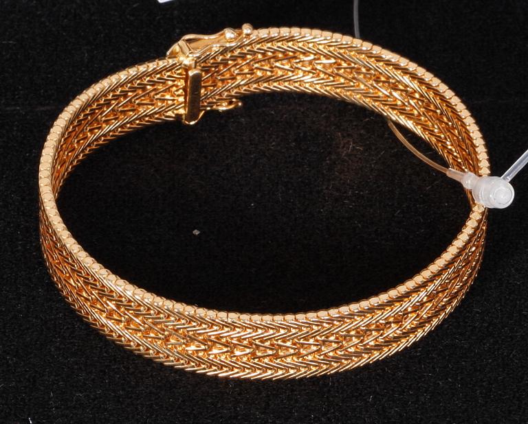 ARMBAND, 18k guld, 36 gr.