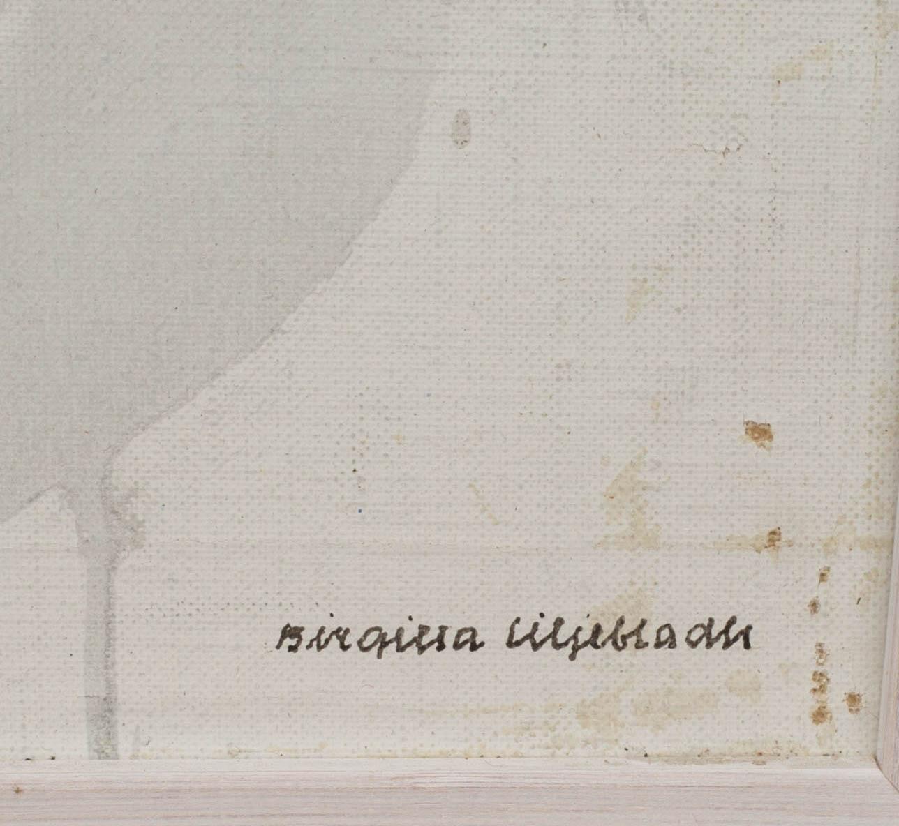 BIRGITTA LILJEBLADH, olja på duk, signerad.