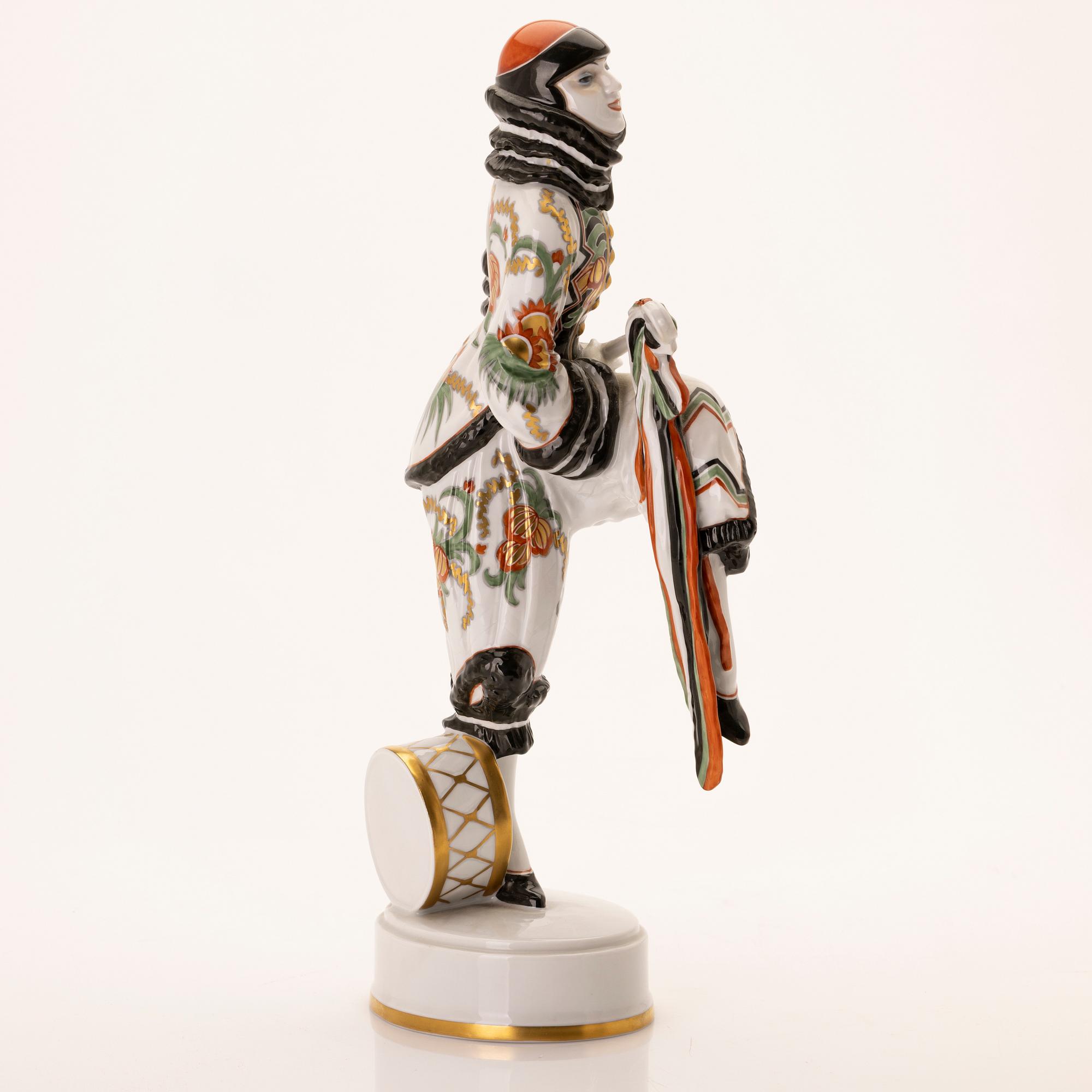 Constantin Holzer-Defanti, Figurine, “Lustiger March/Lena Amsel”, Rosenthal.