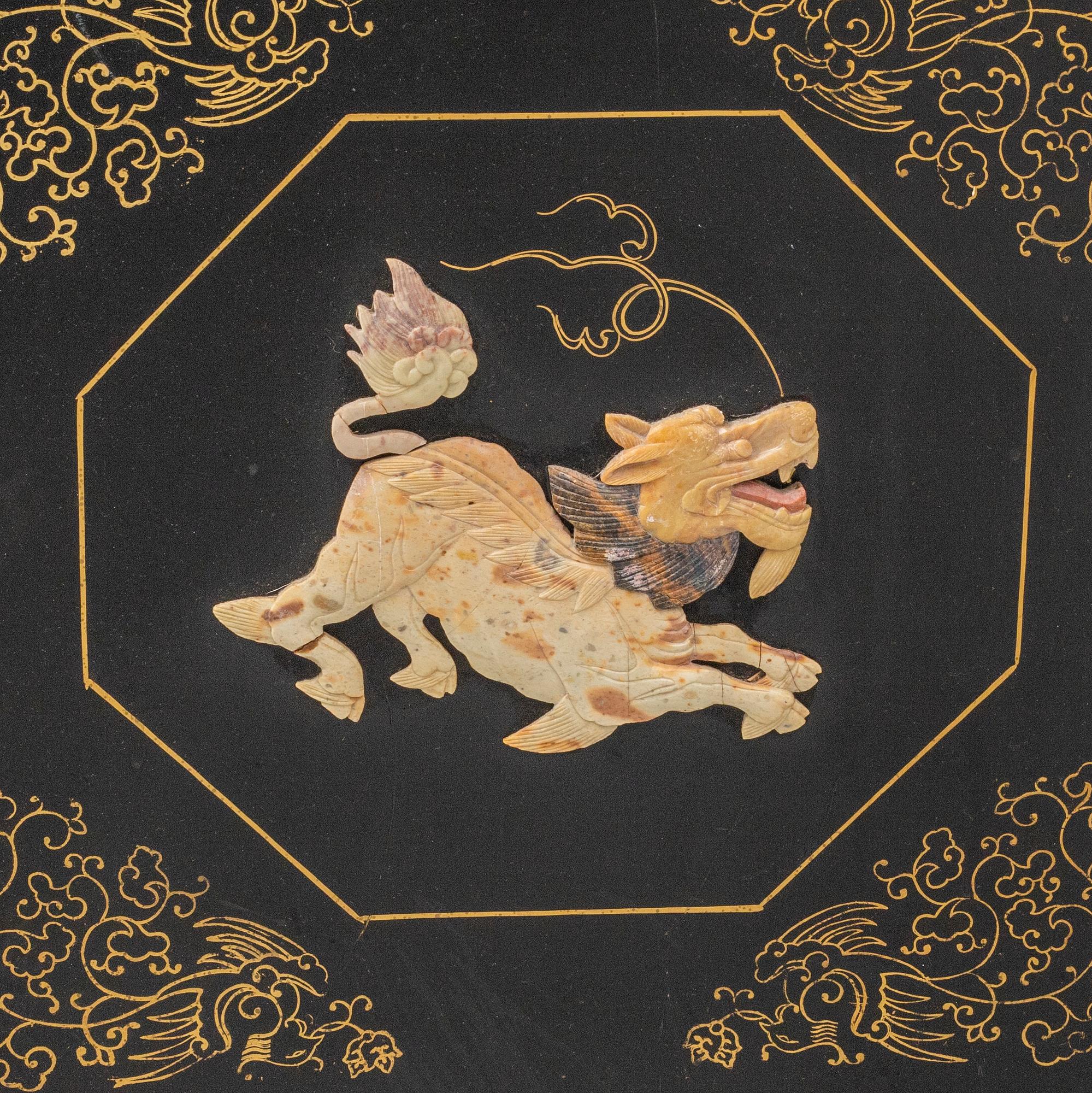 A folding screen, China, mid/second half of the 20th century.