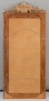 SPEGEL MED KONSOLBORD, sent 1800-tal.