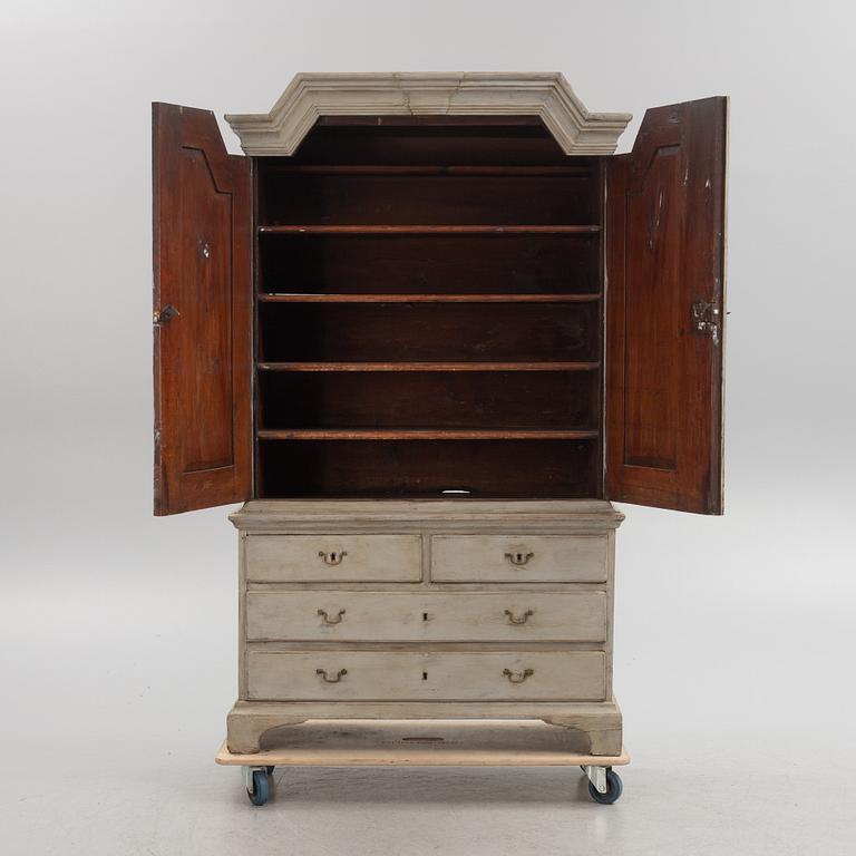 A cabinet, 18th / 19th Century.