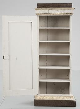 A late Gustavian circa 1800 cupboard.