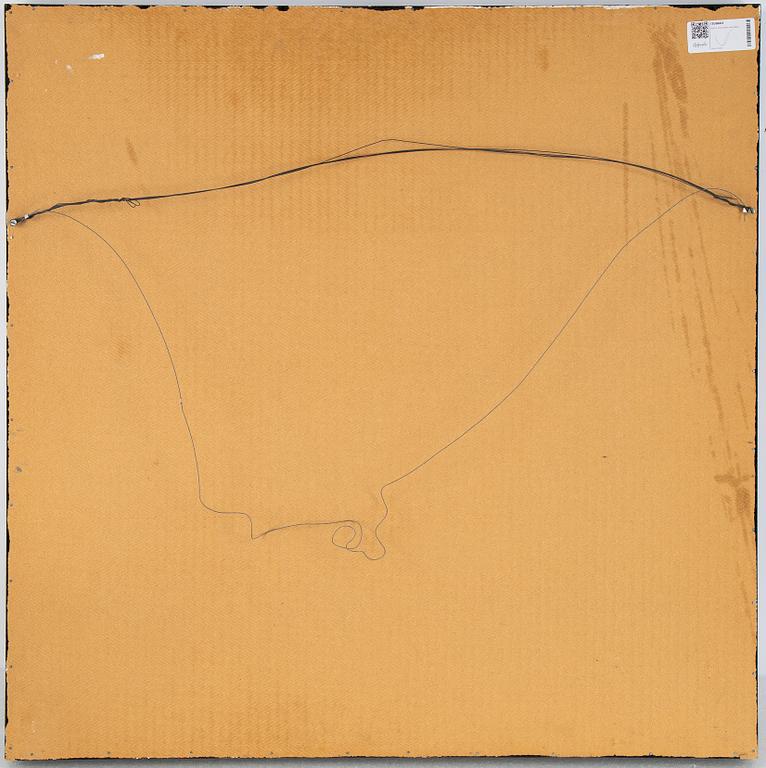 Risto Vilhunen, acrylic and plexi glass, signed and dated 2004.