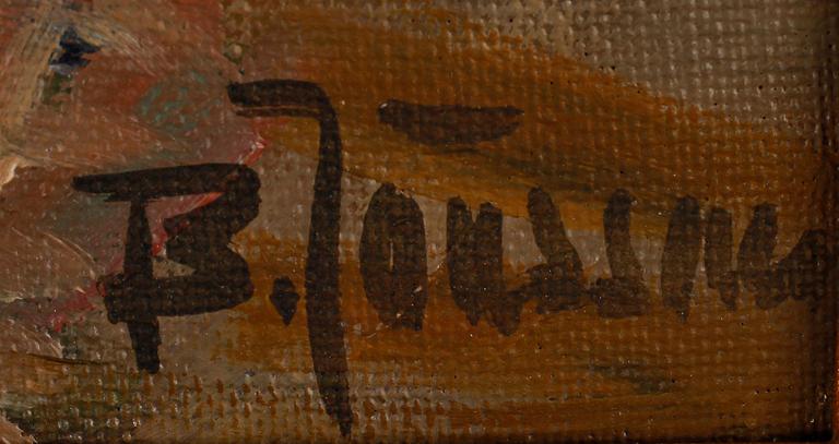 BROR JÖNSSON, olja på duk, sign.