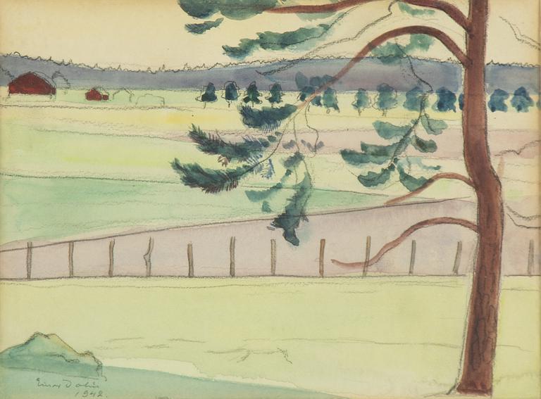 Einar Jolin, Rural Landscape.