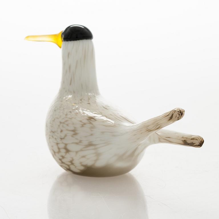 Oiva Toikka, Annual glass bird, signed O. Toikka Nuutajärvi 2000.