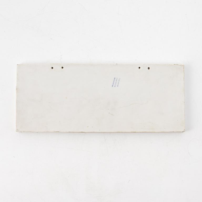 Bertel Thorvaldsen, efter, relief, parian, Royal Copenhagen, 1800-talets slut.