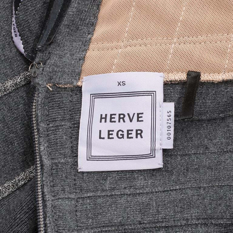 HERVÉ LÉGER, klänning. Storlek XS.