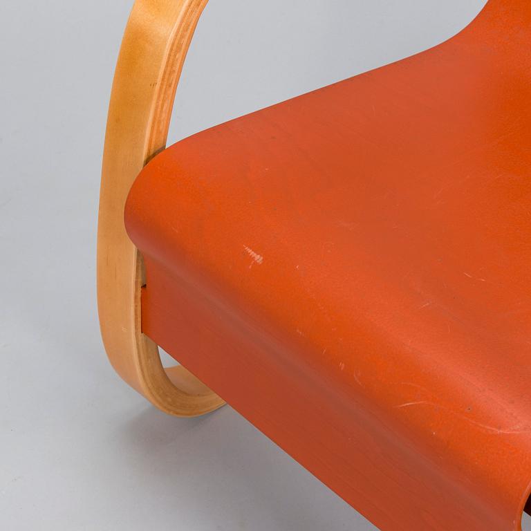 Alvar Aalto, a 1960's/1970's '31' armchair for Artek, Finland.