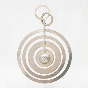 TAPIO WIRKKALA, A sterling silver pendant "Silver moon" for Westerback.